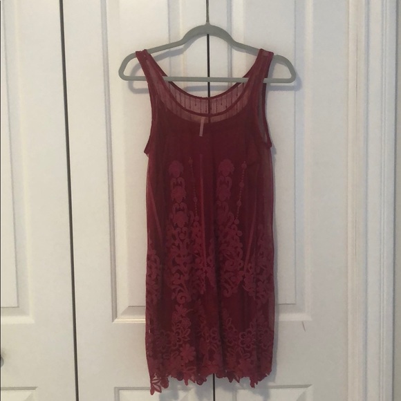 EUC mesh slip gatsby styled free people - Picture 4 of 5